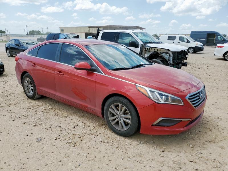  HYUNDAI SONATA 2017 Бордовый