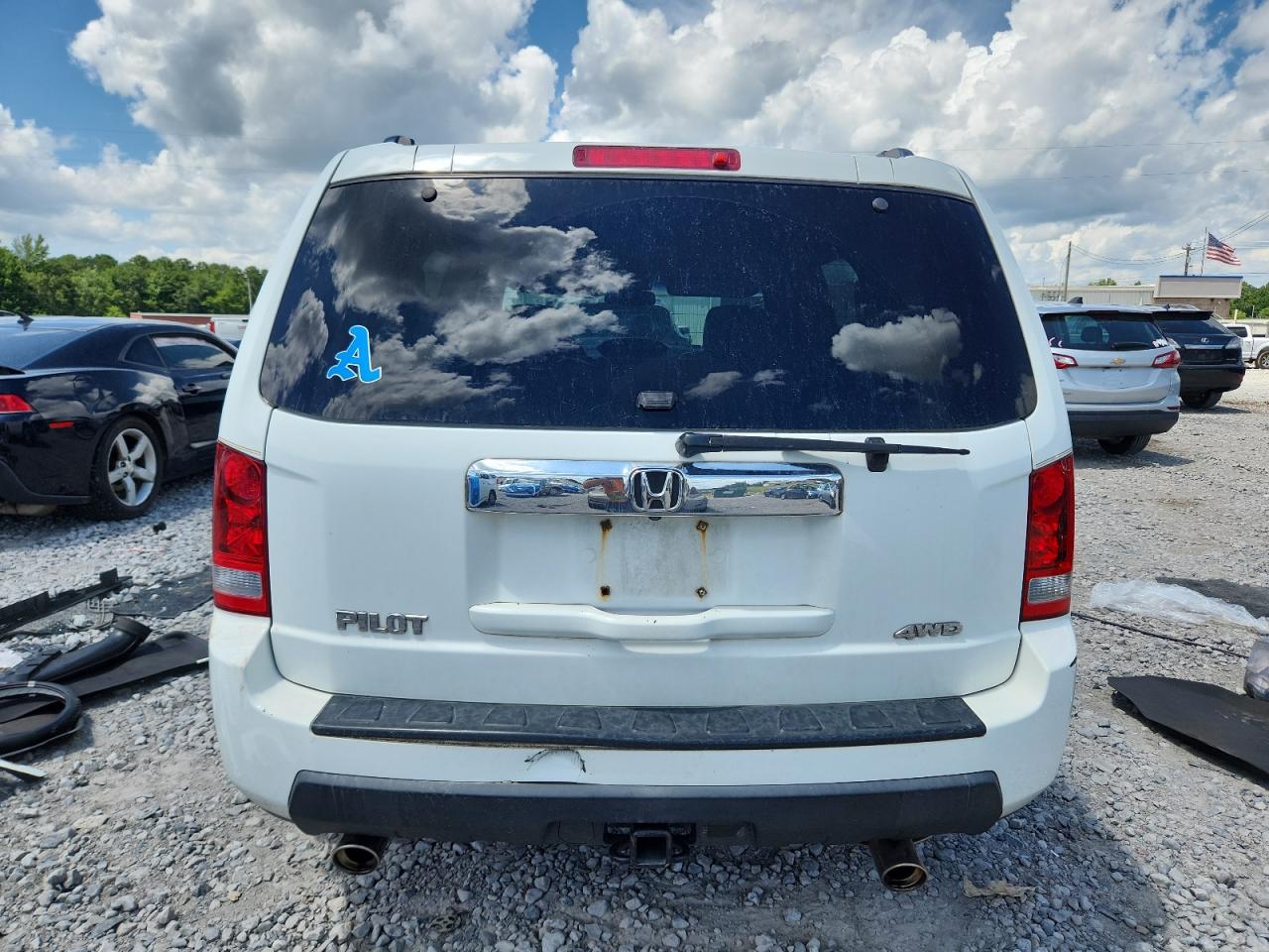 2011 Honda Pilot Exln VIN: 5FNYF4H74BB102285 Lot: 63968795