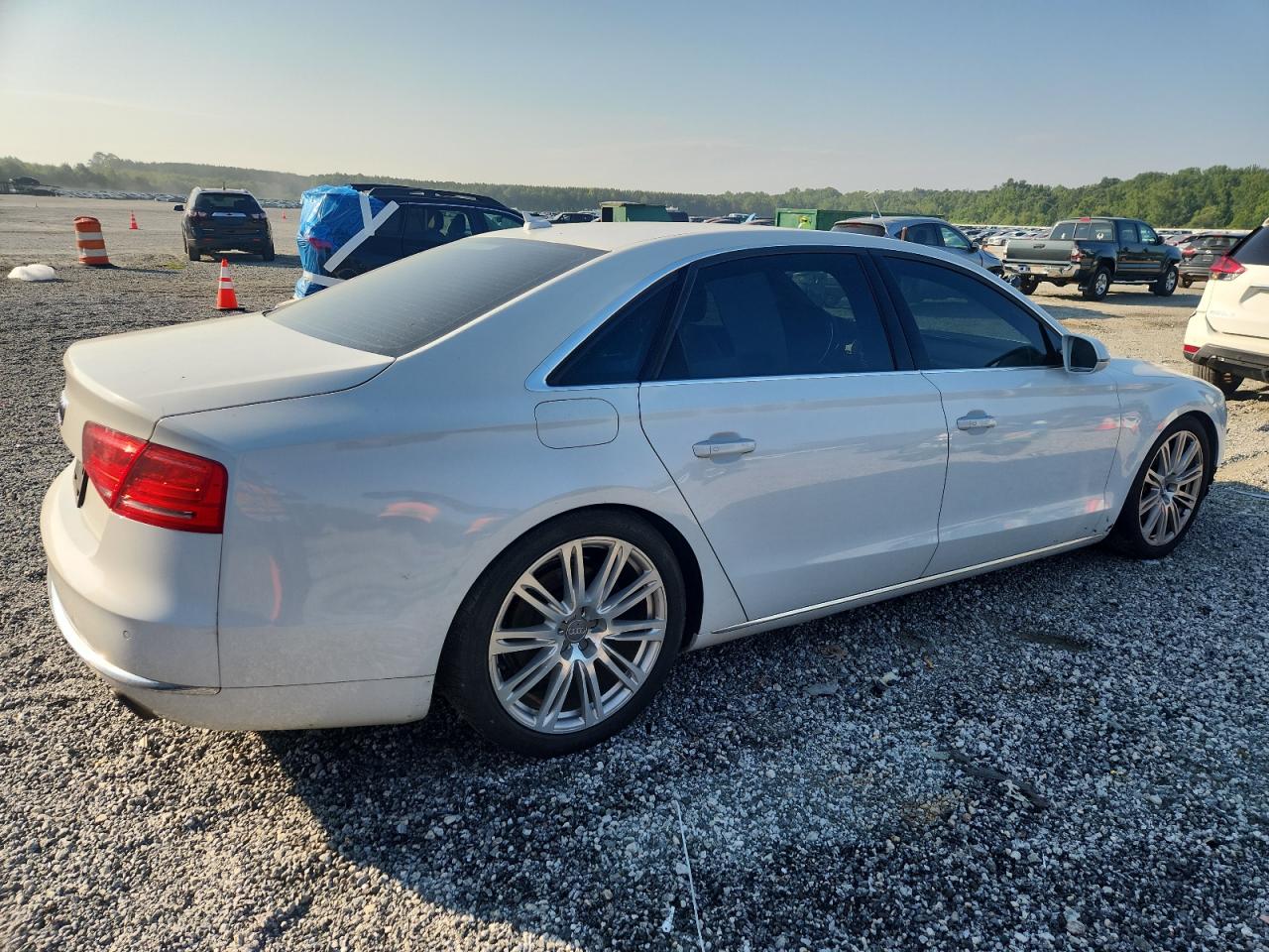 2014 Audi A8 L Quattro VIN: WAURGAFD1EN002429 Lot: 63762475