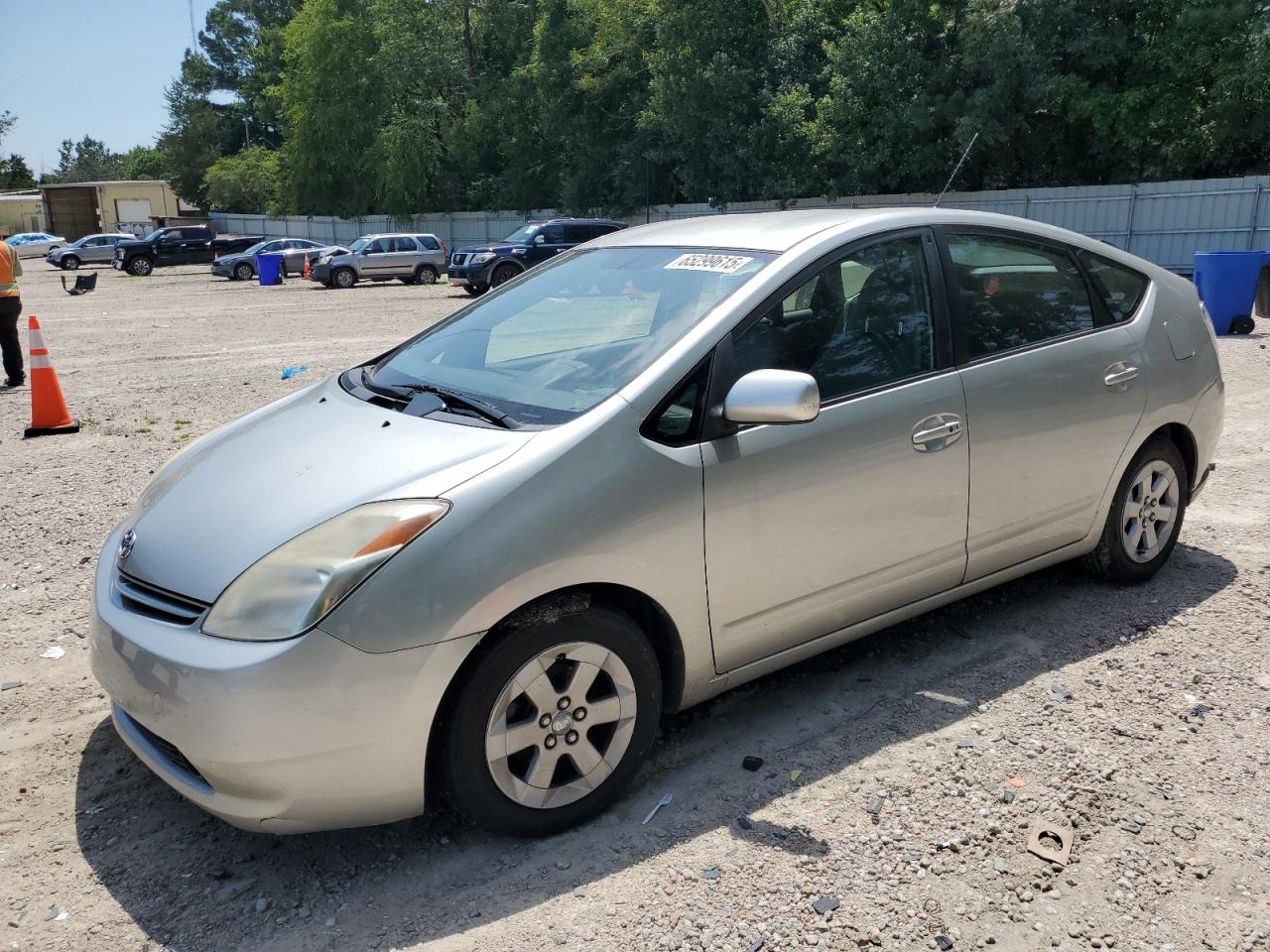 2004 Toyota Prius silver null hybrid JTDKB20U940100914 photo #1