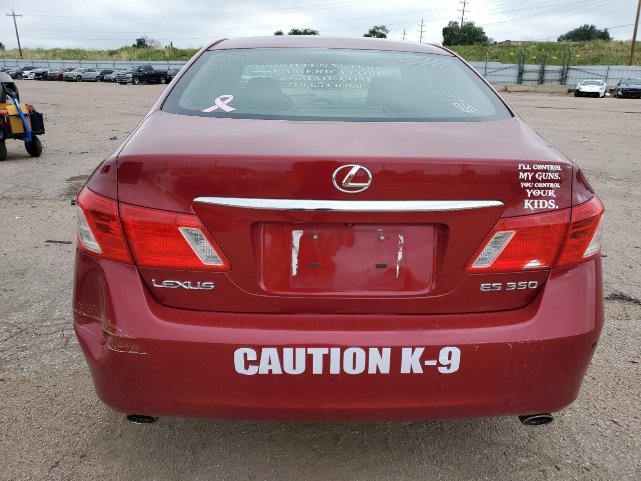 2009 Lexus Es 350 VIN: JTHBJ46G092279760 Lot: 65389375