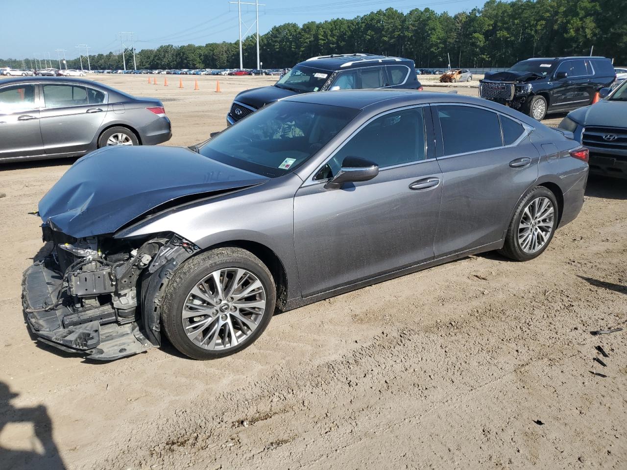 2021 Lexus Es 350 Base grey null gas 58ADZ1B1XMU098976 photo #1