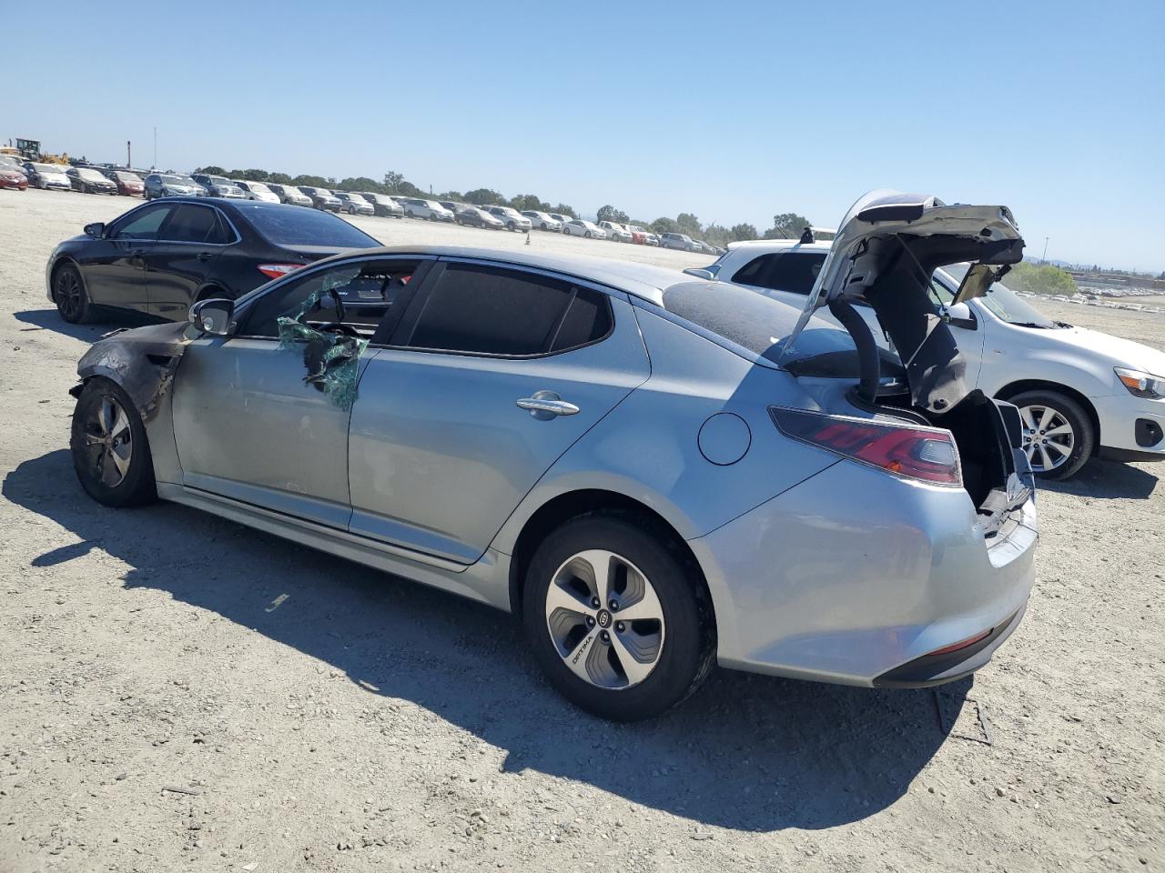 2015 Kia Optima Hybrid VIN: KNAGM4AD0F5078377 Lot: 64847455