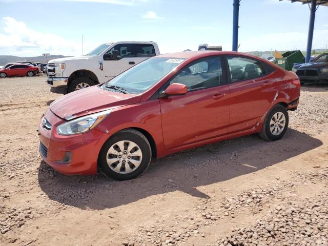 Sedans HYUNDAI ACCENT 2017 Red