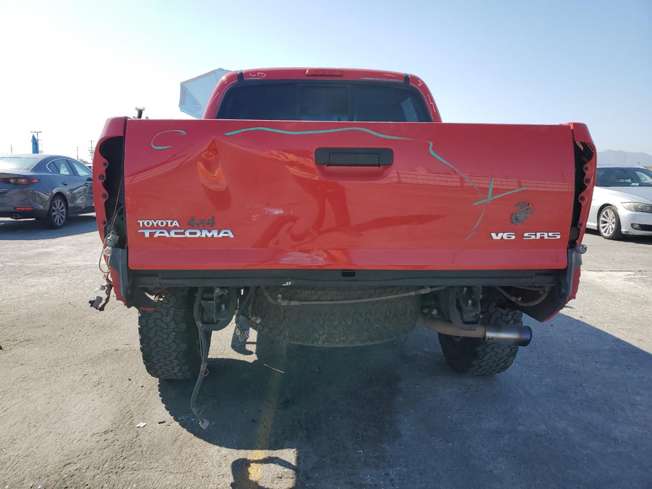 2007 Toyota Tacoma Double Cab VIN: 3TMLU42N87M009330 Lot: 62818735