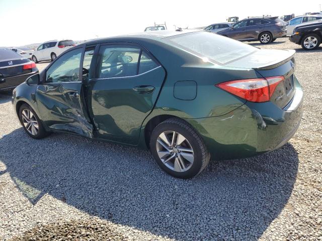  TOYOTA COROLLA 2014 Green