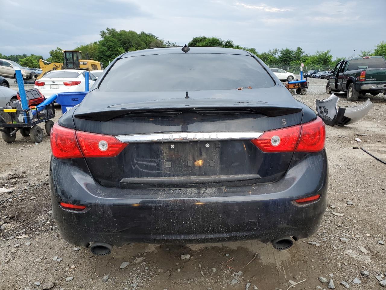 2017 Infiniti Q50 Red Sport 400 VIN: JN1FV7AR0HM872008 Lot: 66469755