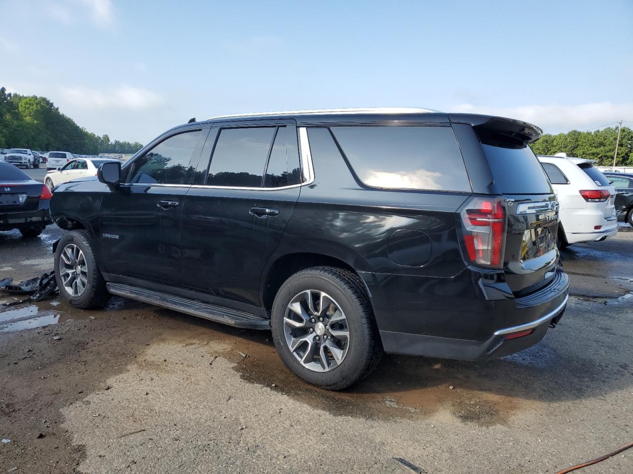 2022 Chevrolet Tahoe C1500 Lt black null gas 1GNSCNKD7NR148542 photo #3