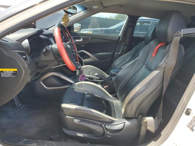 Coupet HYUNDAI VELOSTER 2015 Biały