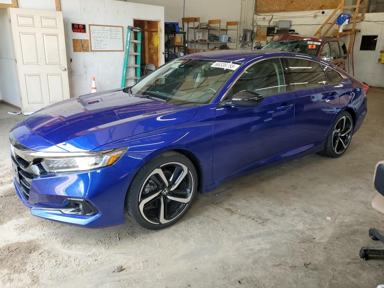 2021 Honda Accord Sport Se VIN: 1HGCV1F48MA086125 Lot: 66339255