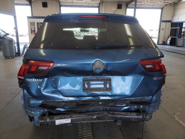  VOLKSWAGEN TIGUAN 2019 Синий