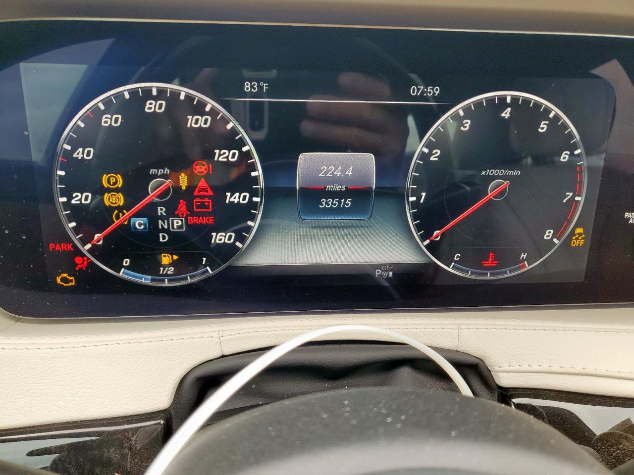 2019 Mercedes-Benz S 560 VIN: WDDUG8DB1KA480141 Lot: 63861595