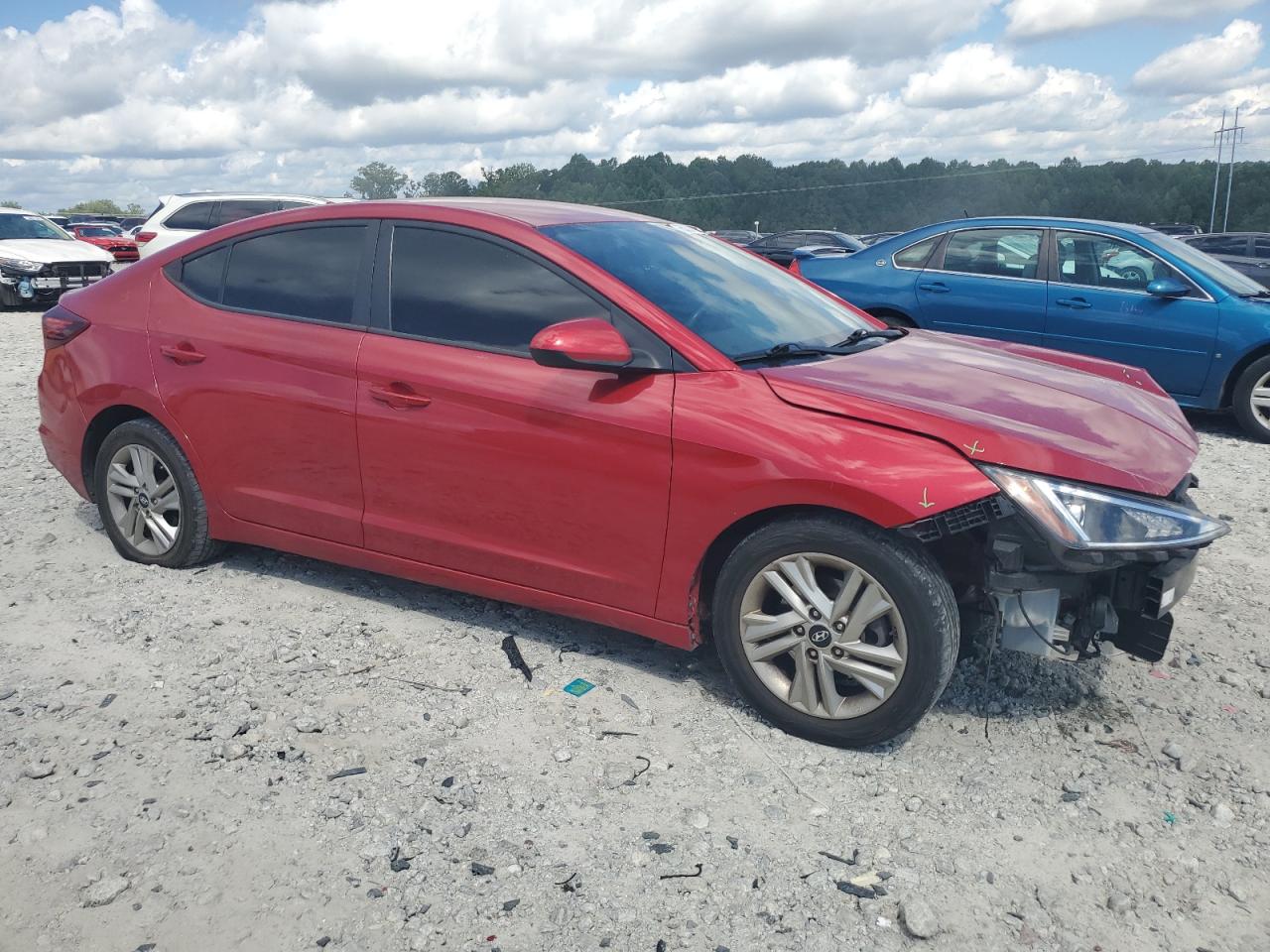 2020 Hyundai Elantra Sel VIN: 5NPD84LF2LH609325 Lot: 65037475