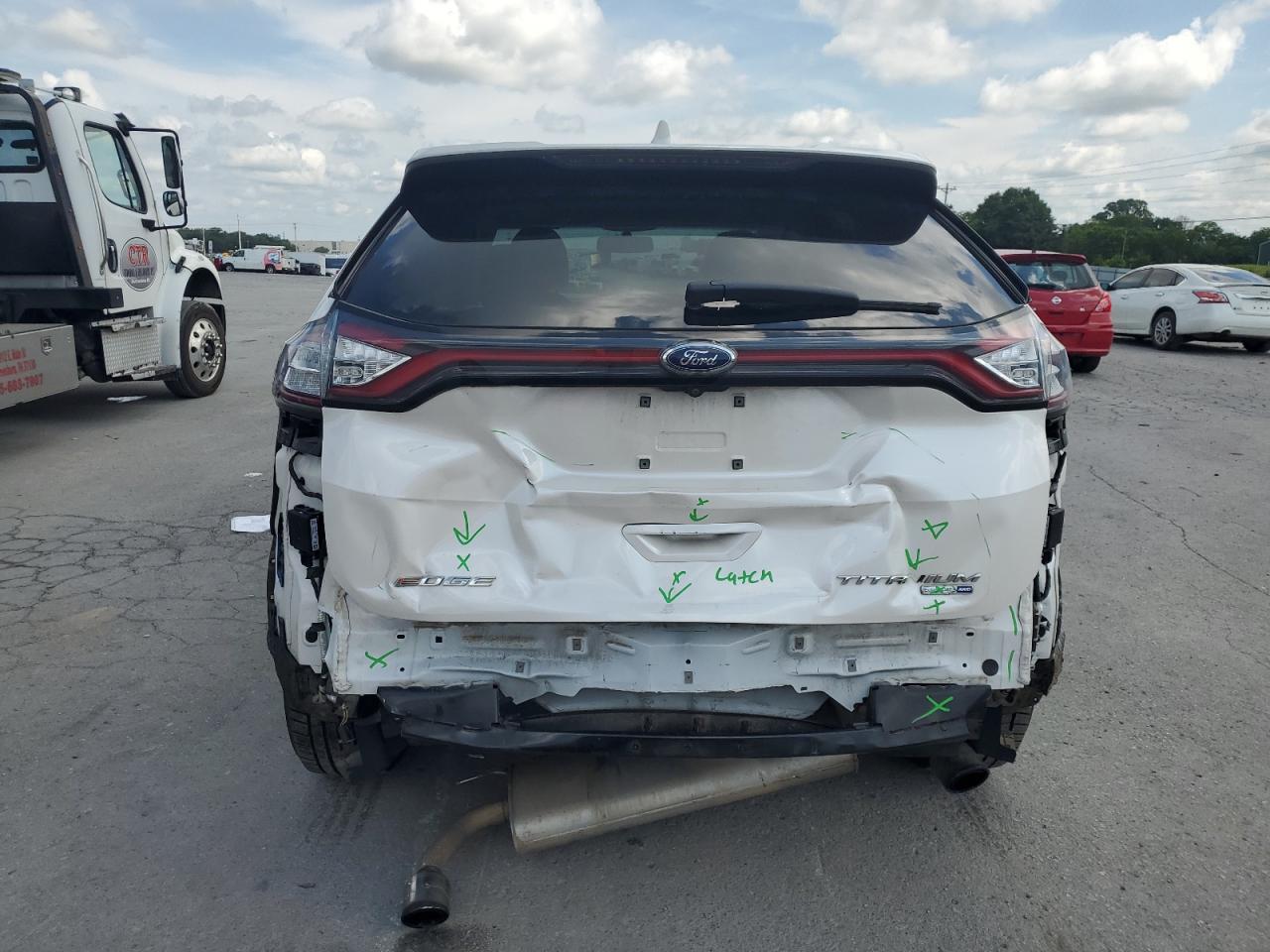 2017 Ford Edge Titanium VIN: 2FMPK4K96HBB99086 Lot: 64796175