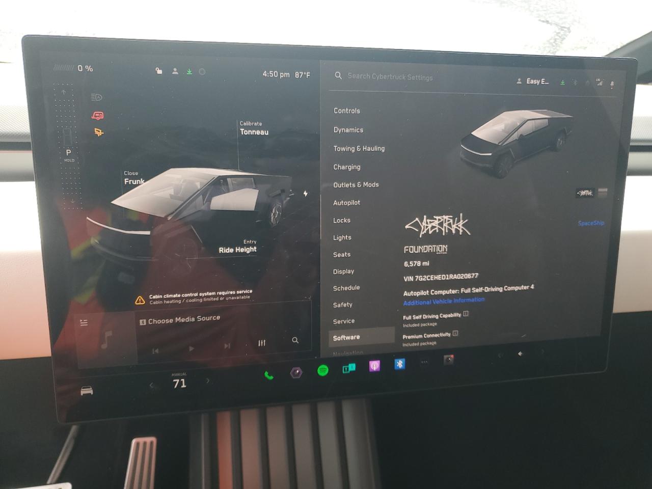 2024 Tesla Cybertruck VIN: 7G2CEHED1RA020677 Lot: 63225105