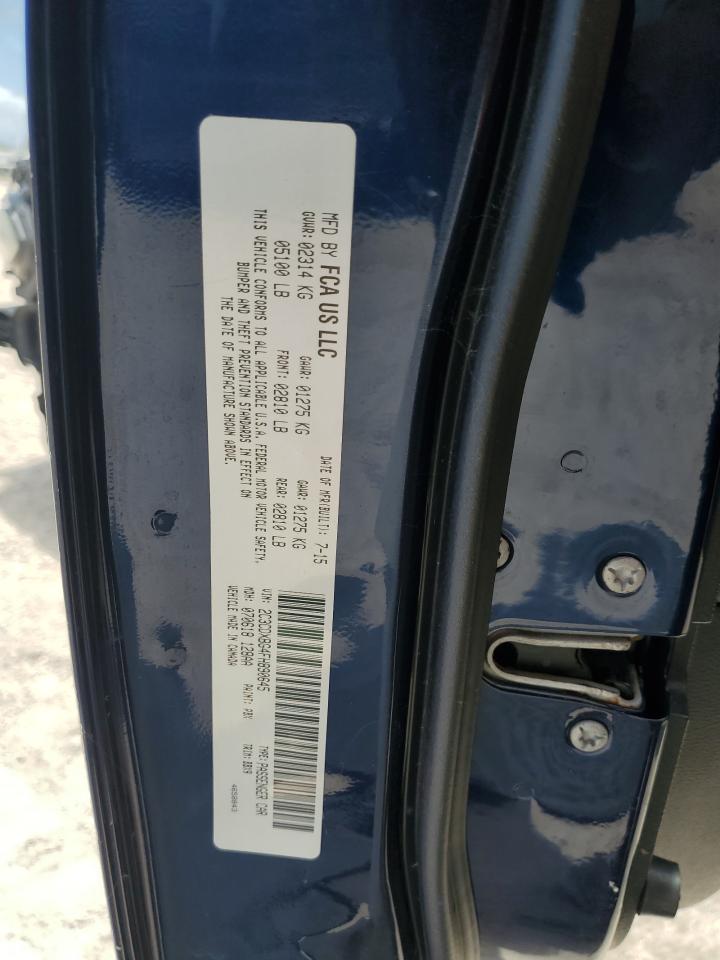 2015 Dodge Charger Se VIN: 2C3CDXBG4FH890645 Lot: 65344785