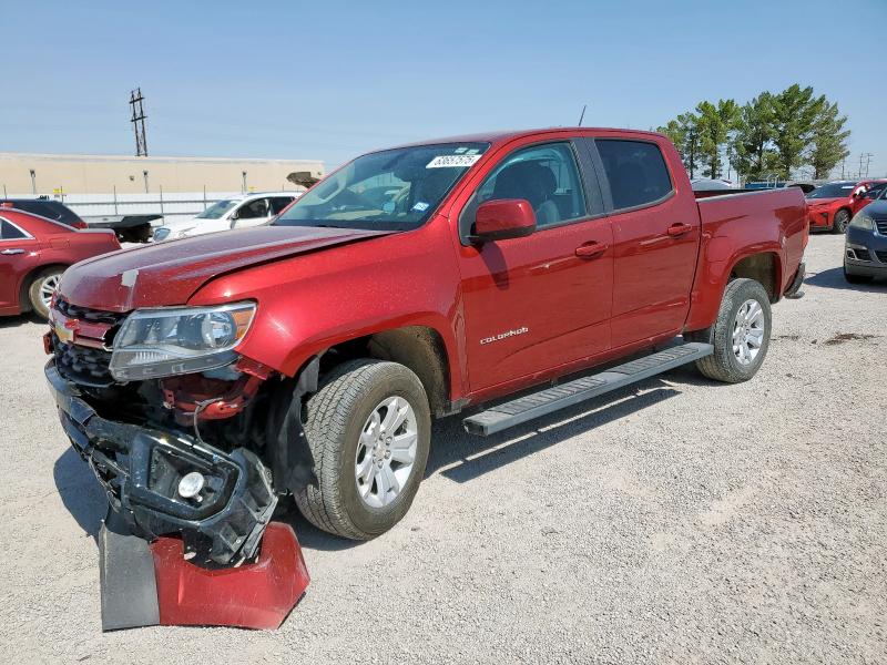  CHEVROLET COLORADO 2022 Бордовый