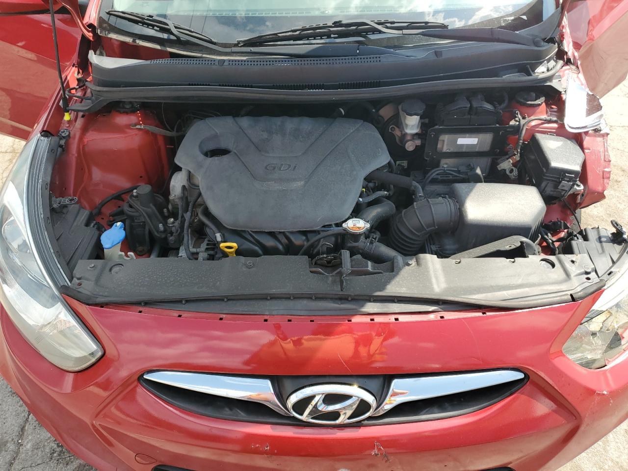 2013 Hyundai Accent Gls VIN: KMHCU4AE7DU279363 Lot: 67178115