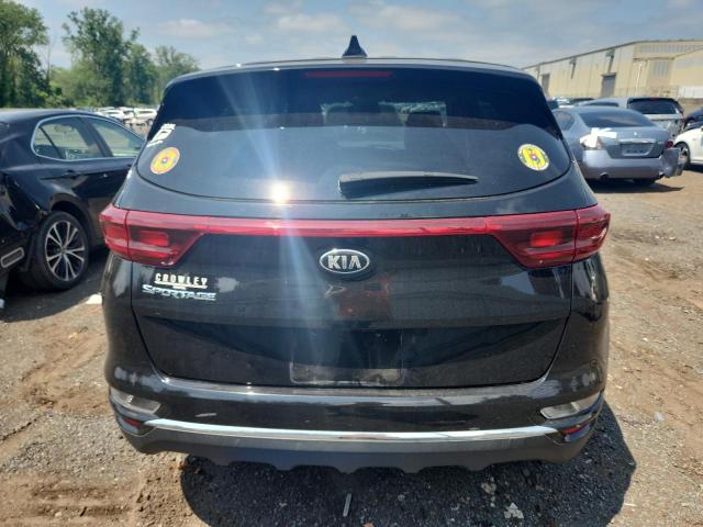  KIA SPORTAGE 2021 Черный