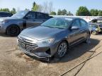 2019 HYUNDAI ELANTRA SEL   for sale at Copart ON - TORONTO