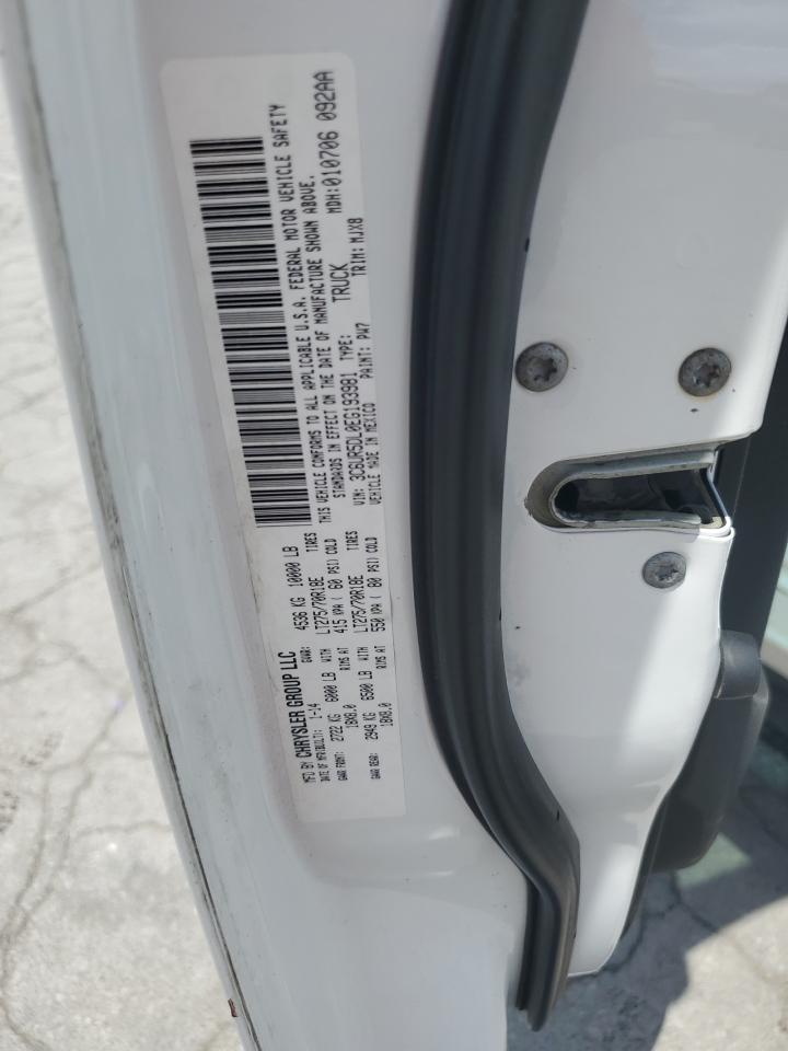 2014 Ram 2500 Slt VIN: 3C6UR5DL0EG193981 Lot: 64229975