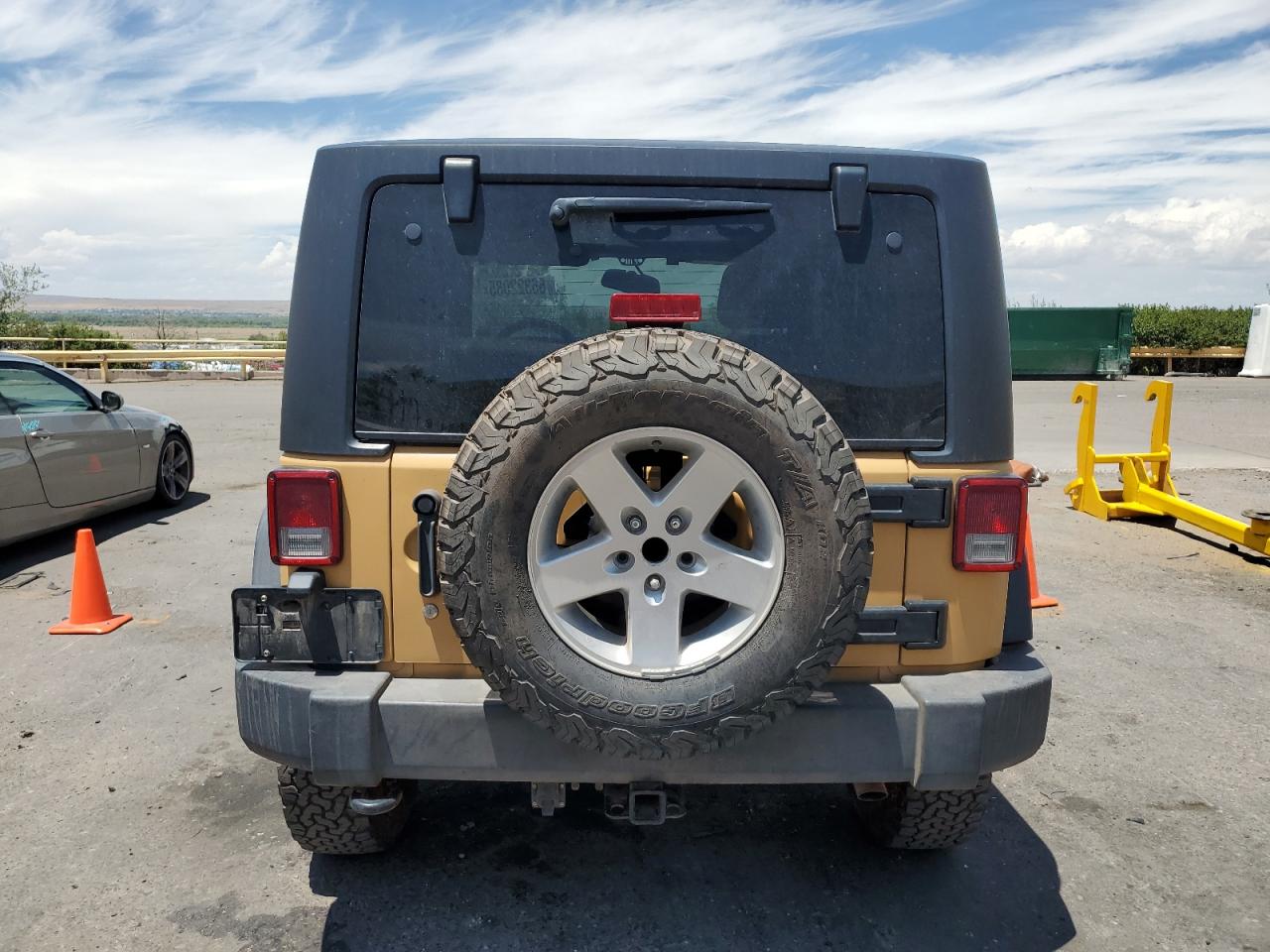 2014 Jeep Wrangler Sport VIN: 1C4AJWAGXEL206027 Lot: 65322085