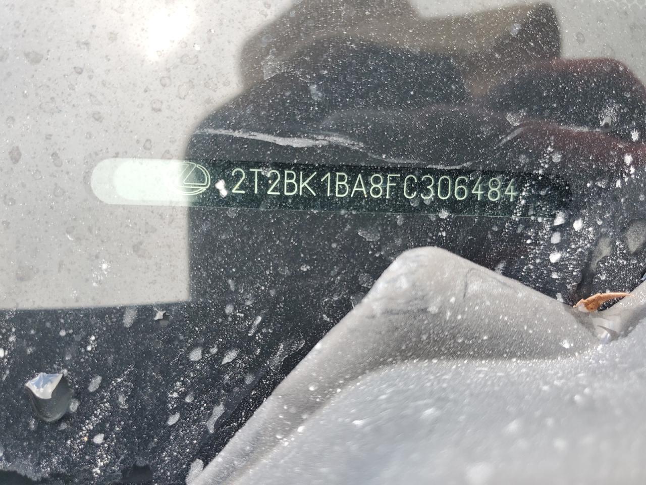 2015 Lexus Rx 350 Base VIN: 2T2BK1BA8FC306484 Lot: 64953425