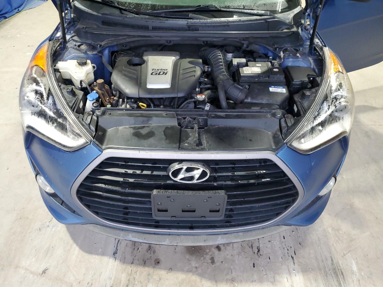 2016 Hyundai Veloster Turbo VIN: KMHTC6AE3GU262143 Lot: 64102865