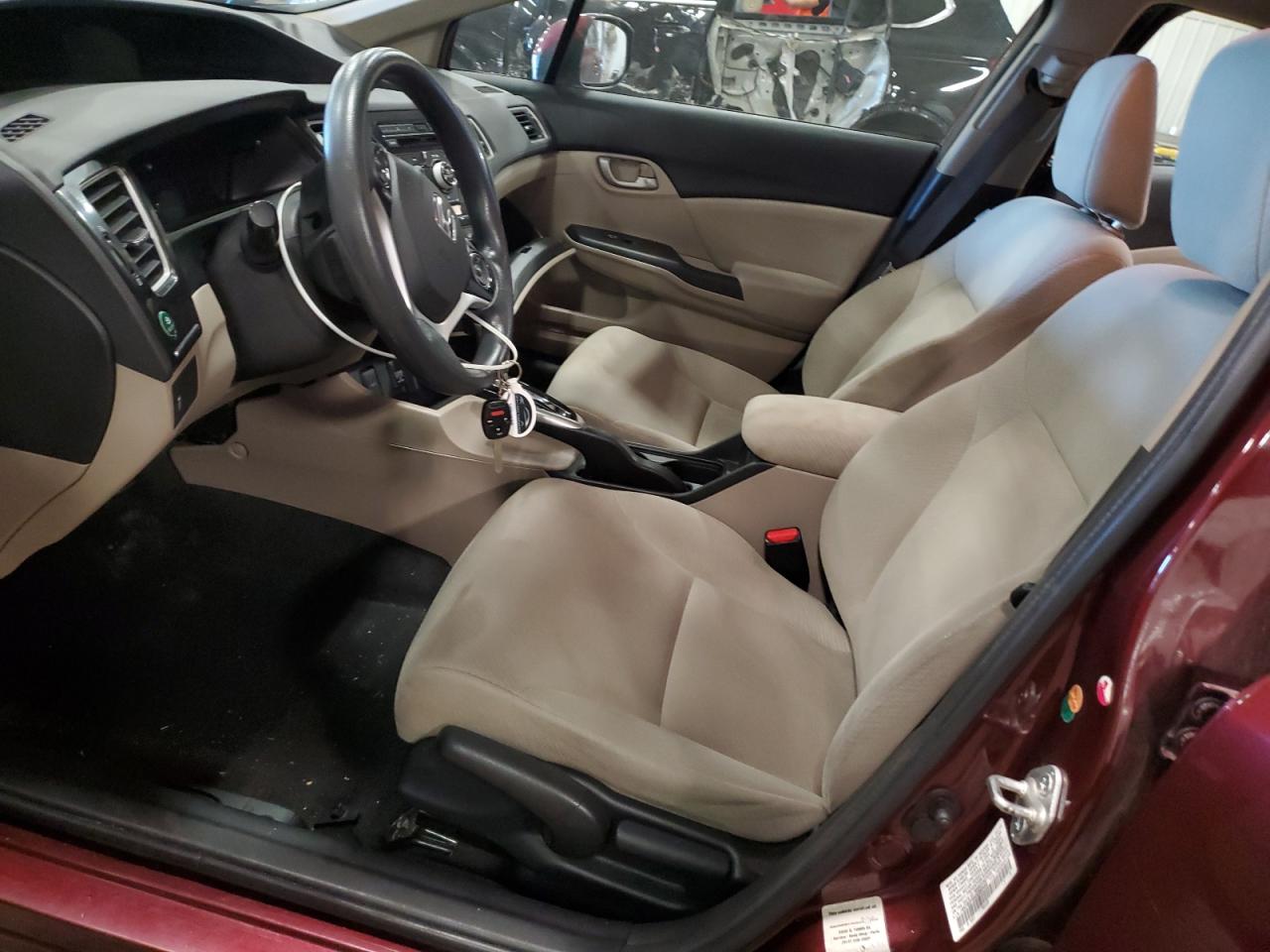 2013 Honda Civic Lx VIN: 19XFB2F55DE060453 Lot: 62894795