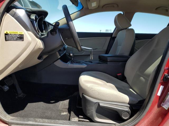  KIA OPTIMA 2013 Red