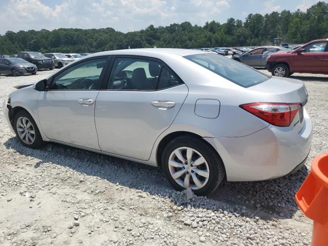  TOYOTA COROLLA 2015 Srebrny