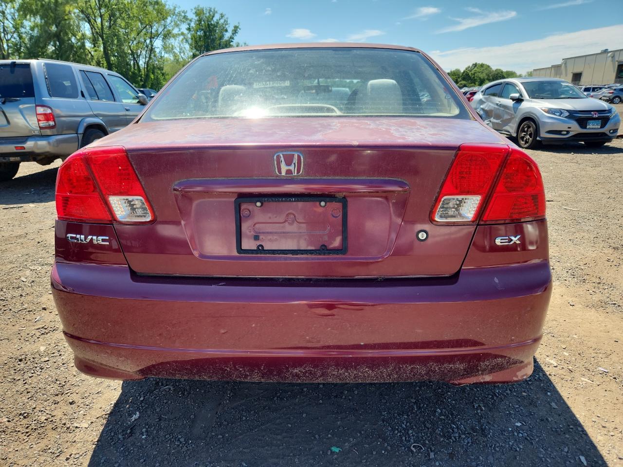 2004 Honda Civic Ex VIN: 2HGES26704H602254 Lot: 65041325