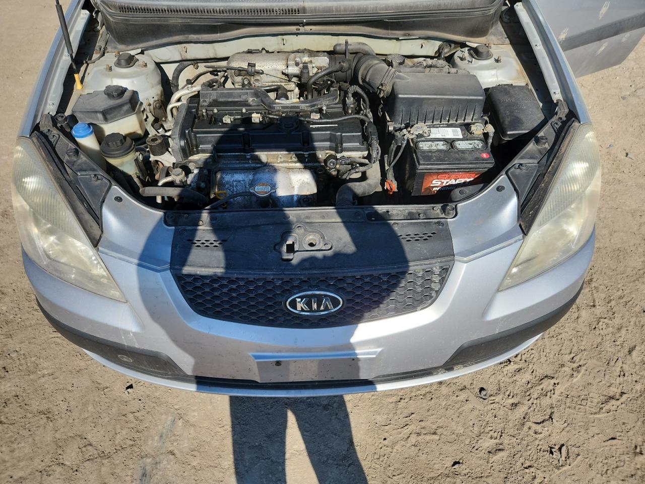 2008 Kia Rio Base VIN: KNADE123386368789 Lot: 63227395