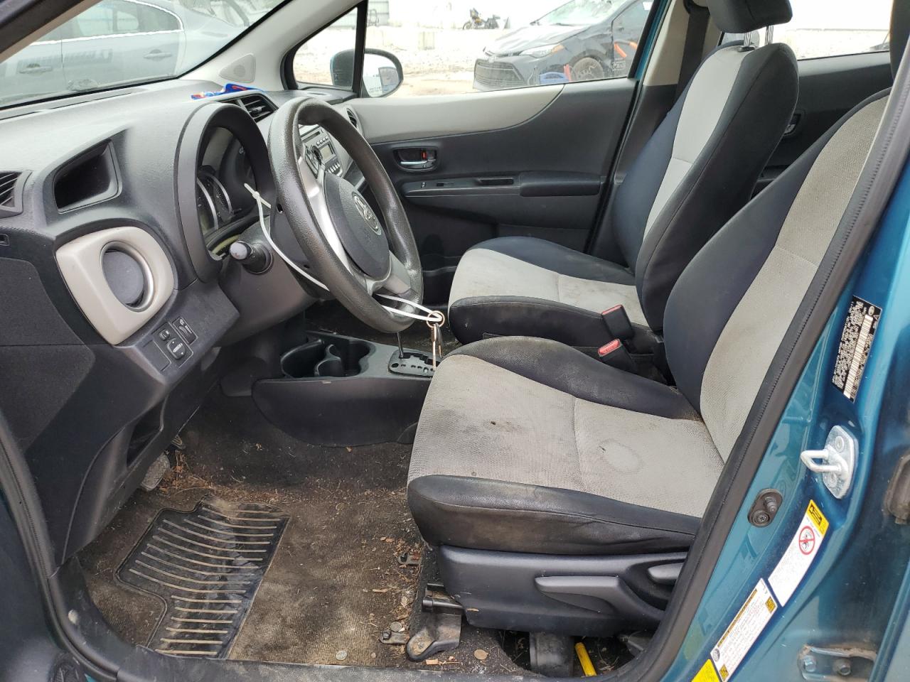 2012 Toyota Yaris VIN: JTDKTUD35CD501491 Lot: 64105905