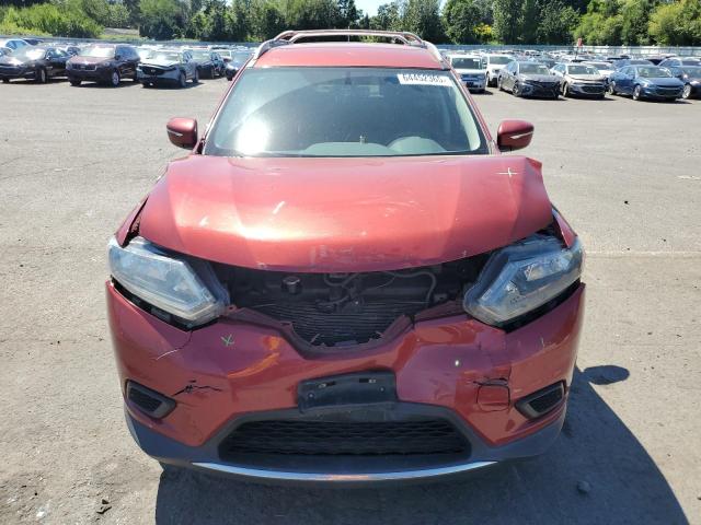  NISSAN ROGUE 2014 Czerwony