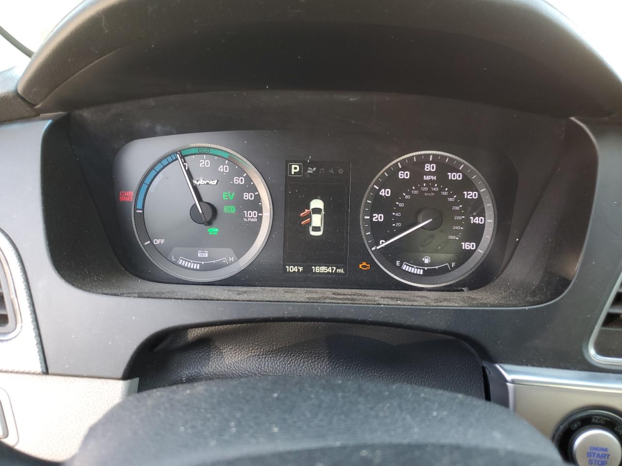 KMHE24L12GA013425 2016 Hyundai Sonata Hybrid