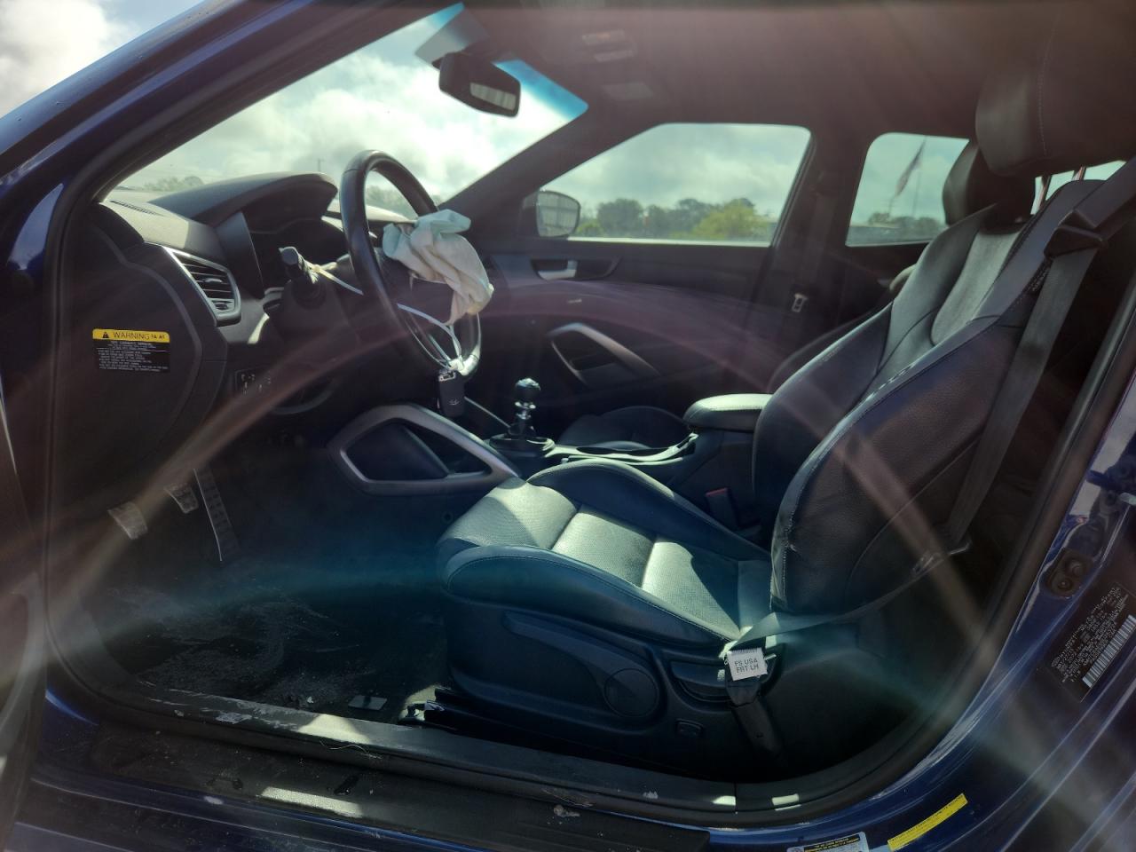 2016 Hyundai Veloster Turbo VIN: KMHTC6AE6GU263724 Lot: 65555115