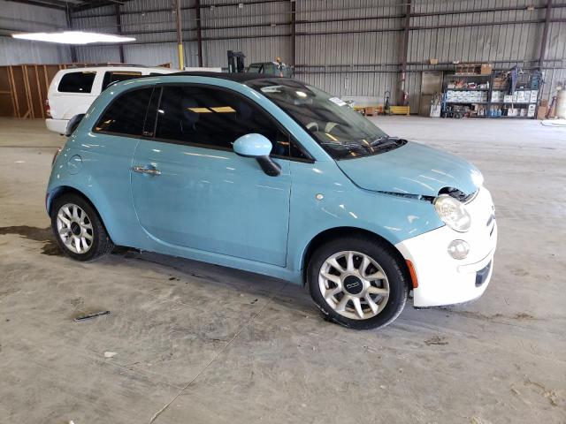 Cabriolets FIAT 500 2017 Blue