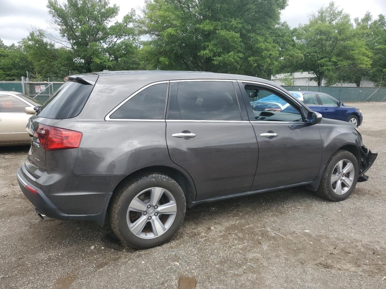 2012 Acura Mdx grey null gas 2HNYD2H23CH543796 photo #4