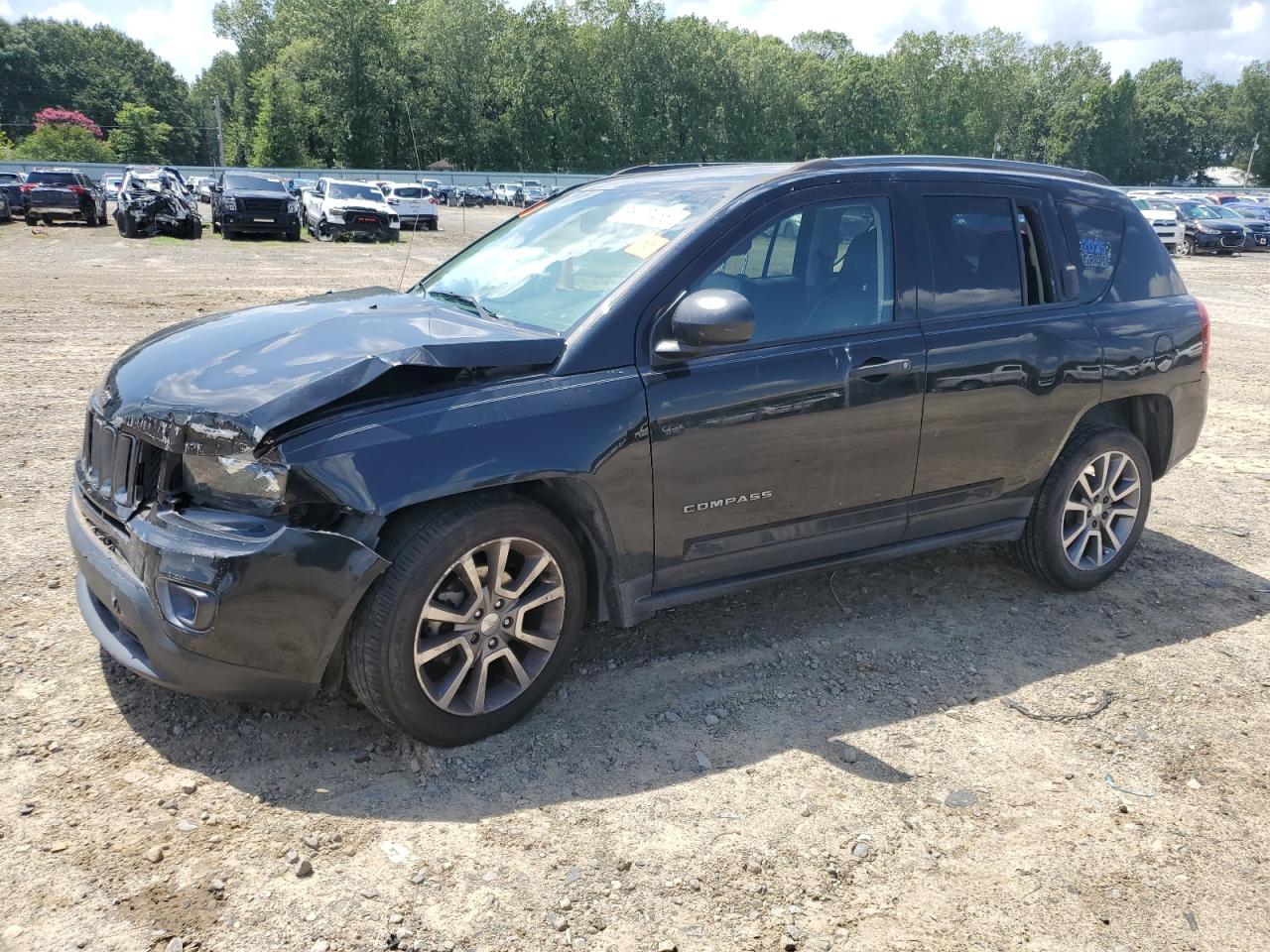 2016 Jeep Compass Sport black null gas 1C4NJCBA1GD776716 photo #1