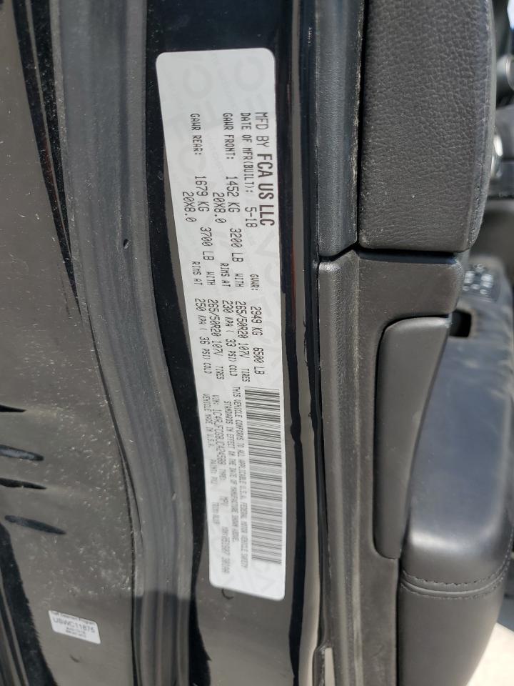 2018 Jeep Grand Cherokee Overland VIN: 1C4RJFCG8JC424588 Lot: 63768495
