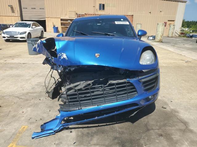  PORSCHE MACAN 2017 Blue