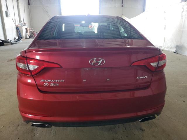 Седаны HYUNDAI SONATA 2017 Красный