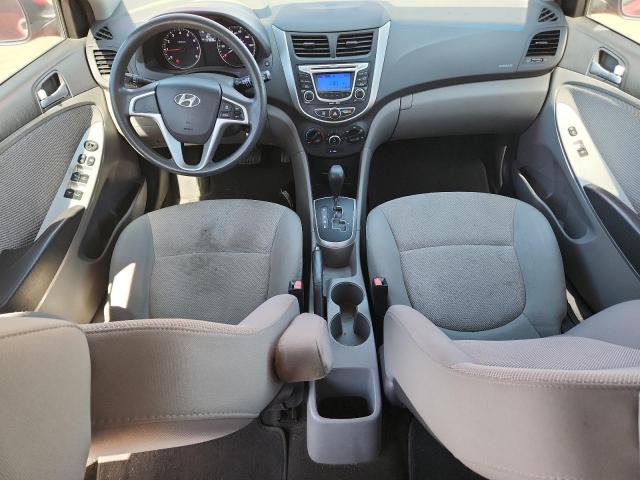  HYUNDAI ACCENT 2013 Красный