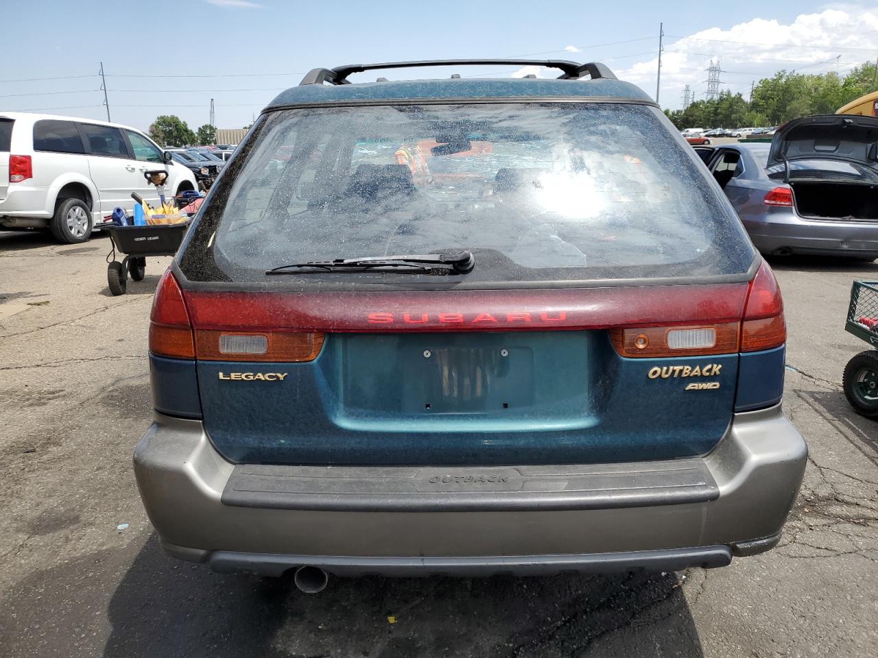 1998 Subaru Legacy 30Th Anniversary Outback VIN: 4S3BG6856W7643119 Lot: 64249315