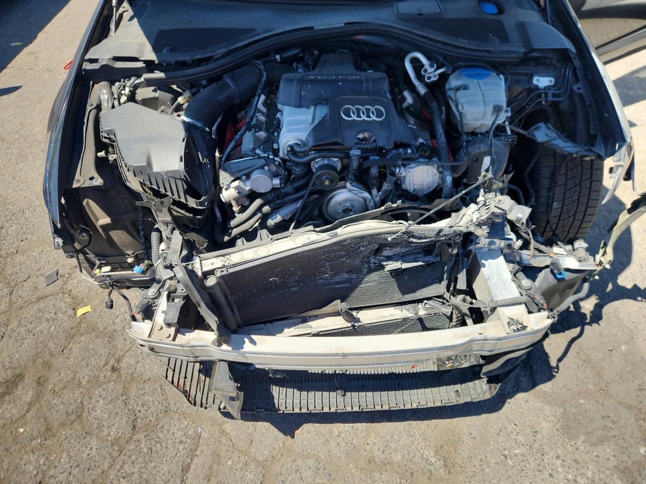 2015 Audi A6 Prestige VIN: WAUHGAFC5FN018704 Lot: 62854725