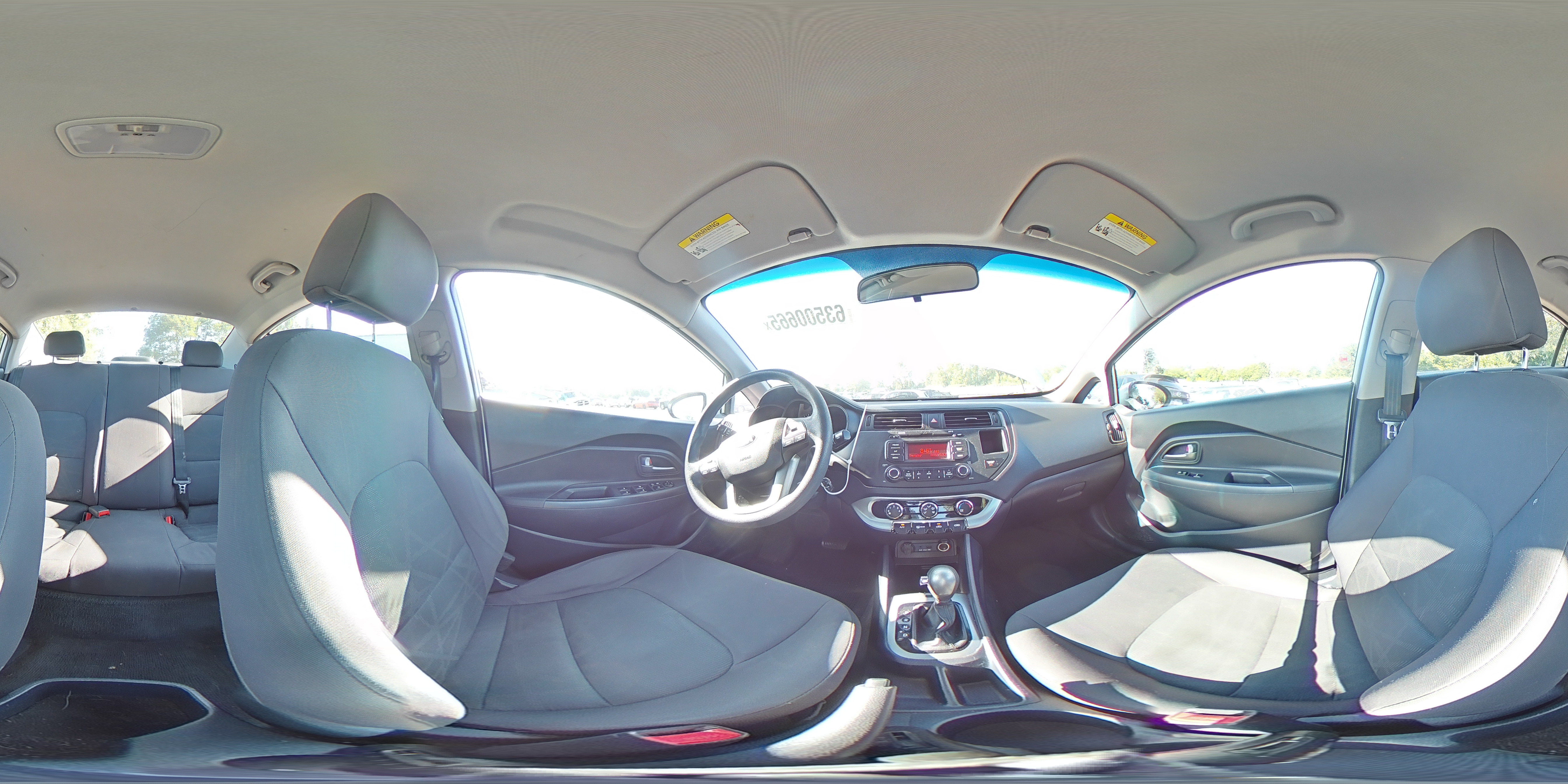 2013 Kia Rio Lx VIN: KNADM4A3XD6306614 Lot: 63500665