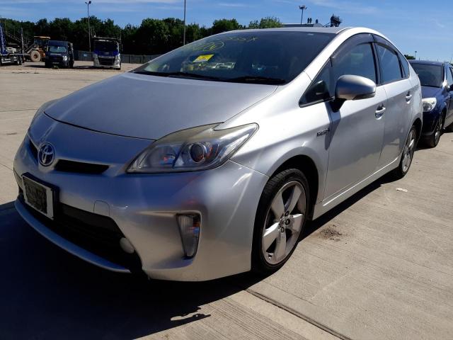 2012 TOYOTA PRIUS HYBR for sale at Copart SANDY
