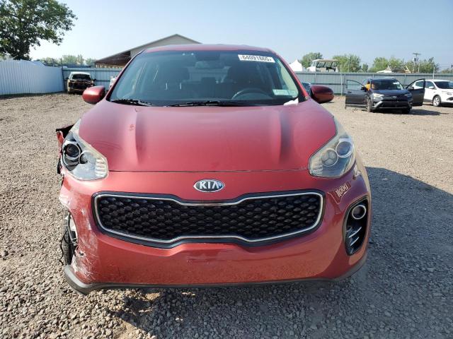  KIA SPORTAGE 2017 Red