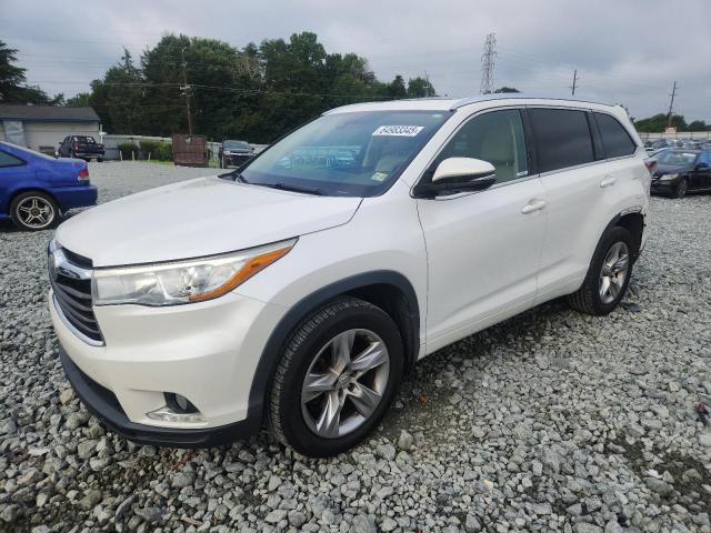 Parquets TOYOTA HIGHLANDER 2015 Biały